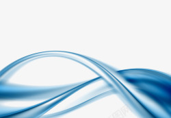 蓝色唯美背景装饰素材