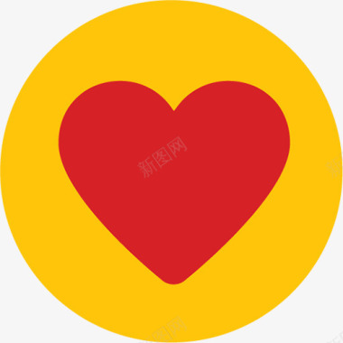 heart红色心形图标图标