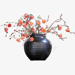 日式花瓶日式花瓶花卉摆件高清图片