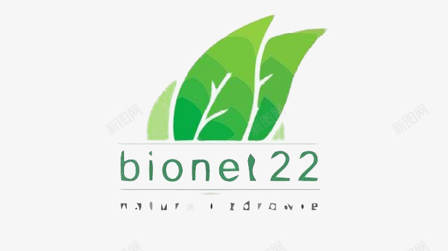 植物造型元素绿色树叶logo元素图标图标