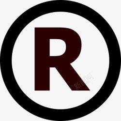 R标志商业专利标志图标高清图片