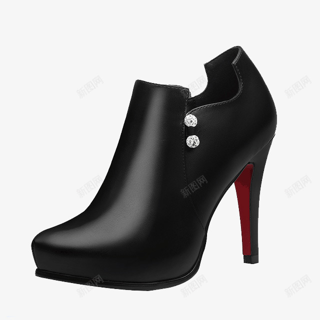 女士时尚黑色高跟鞋png免抠素材_88icon https://88icon.com 17素材网 女性 时尚 高跟鞋 黑色