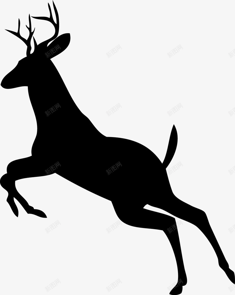 奔跑的小鹿png免抠素材_88icon https://88icon.com PNG图形 PNG装饰 动物 小鹿 手绘 装饰