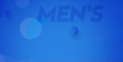 mens菜单蓝色海报背景素材