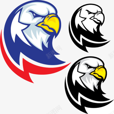 logo设计鹰图标图标