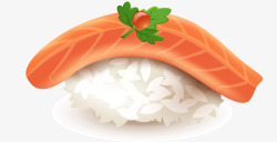 日本卡通寿司食物图矢量图素材