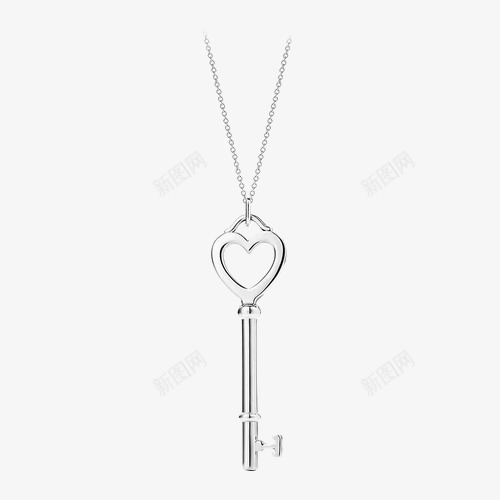 钥匙项链png免抠素材_88icon https://88icon.com Co HEART KEY PENDANT Tiffany 产品实物 项链