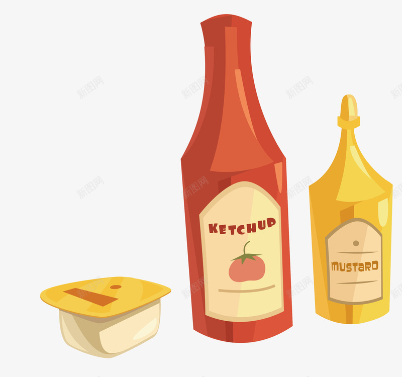 卡通红色瓶子饮料png免抠素材_88icon https://88icon.com 卡通瓶子 卡通瓶子png 瓶子png 红色瓶子 西红色果汁 调味品