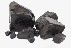 黑色煤炭素材