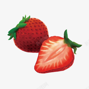 水果图案手绘食物水果草莓图标图标