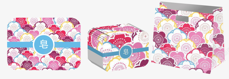 日式和风手工皂包装png免抠素材_88icon https://88icon.com 创意 包装 和风 套装 彩色 手工皂 日式 日式包装 组合包装