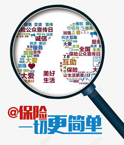 保险让生活更美好png免抠素材_88icon https://88icon.com 保险 保障 健康 健康保险 健康医疗 农合保险 医生 医疗保险 医院 放大镜 新农合 美好生活