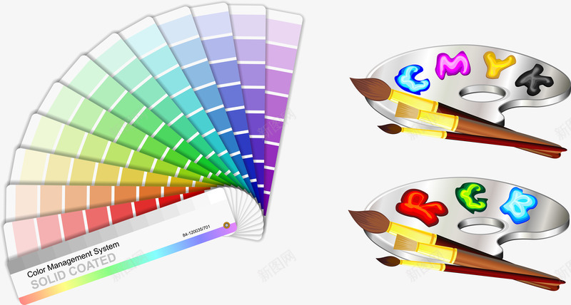 印刷颜色调色卡png免抠素材_88icon https://88icon.com CMYK色卡 EPS素材下载 RGB 印刷 印刷色彩 彩虹色卡 油漆 油漆刷 渐变色卡 笔刷 美工色卡 色彩 色谱图 蓝红黄黑 调色 调色卡 颜料 颜色