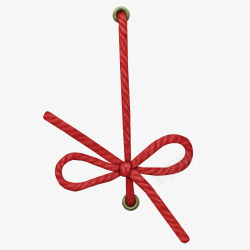 红色狗绳子图形红色的绳子高清图片