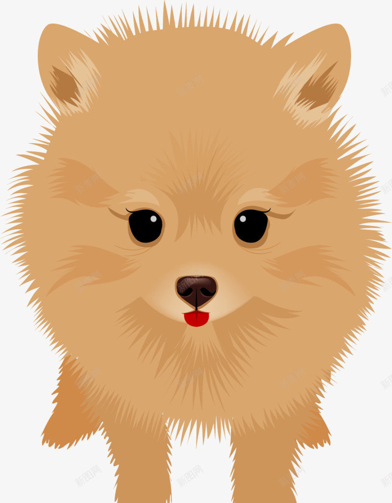 可爱风格手绘风格博美犬矢量图eps免抠素材_88icon https://88icon.com 博美犬 卡通博美 可爱风格 小狗 手绘风格 犬类 矢量博美 矢量图