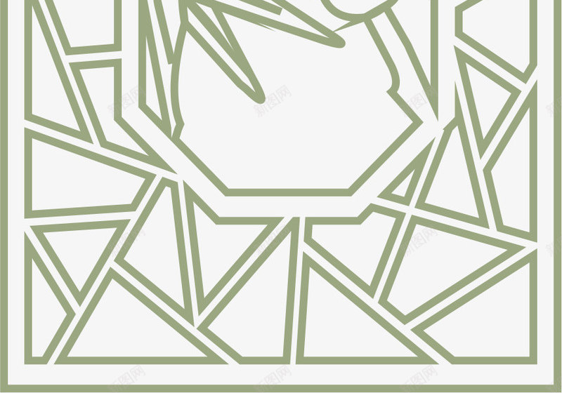 竹子装饰复古窗棂矢量图ai免抠素材_88icon https://88icon.com 中国风窗棂 中式窗棂 古代窗棂 古典窗棂 植物 翠竹 装饰复古窗棂 矢量图