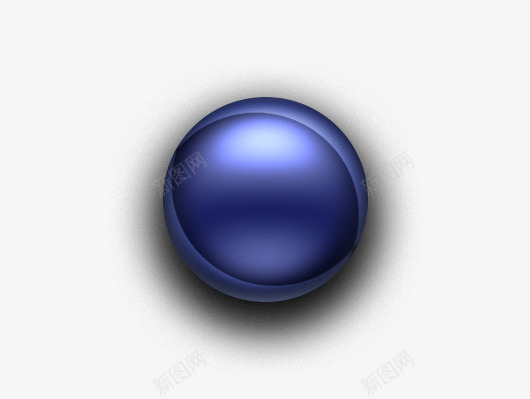 珠子珍珠质感金属psd免抠素材_88icon https://88icon.com 珍珠 珠子 蓝色 质感 金属