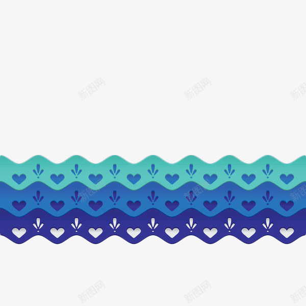 手绘蓝色渐变曲线png免抠素材_88icon https://88icon.com 不规则波浪纹 不规则波浪线 几何曲线 手绘 曲线 水波纹 波浪曲线 纹样 蓝色渐变