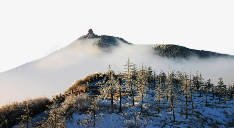 唯美峨眉山png免抠素材_88icon https://88icon.com 唯美峨眉山 四川峨眉山 峨眉山 旅游景区 著名景点