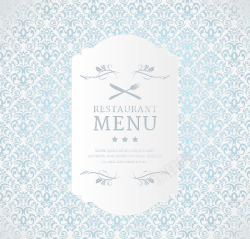 餐厅菜单矢量图素材