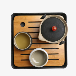 日式功夫茶茶具素材