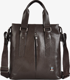 棕色真皮男士商务包包png免抠素材_88icon https://88icon.com 包包 商务 棕色 男士 真皮