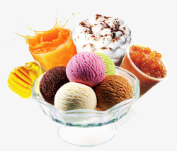 冰淇淋图案饮料素描素材