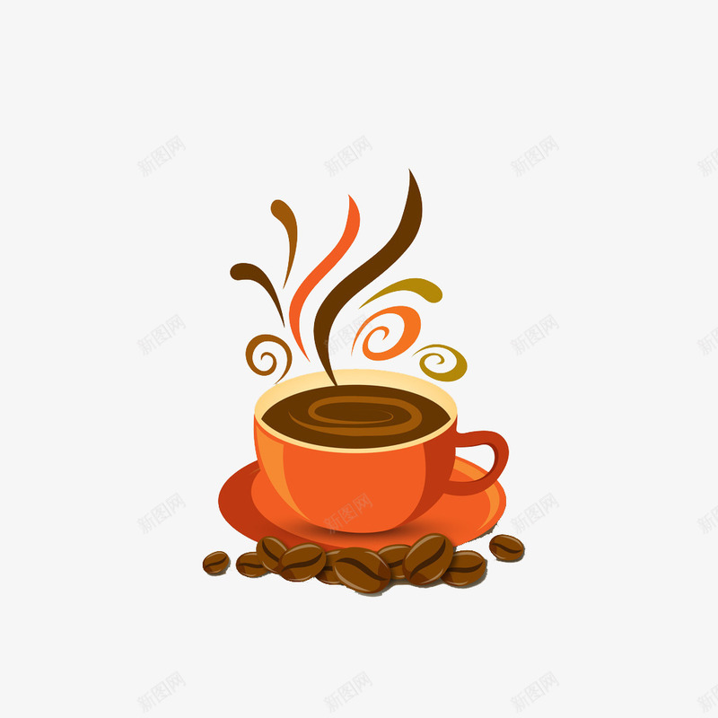 海报创意热咖啡png免抠素材_88icon https://88icon.com 咖啡 咖啡店 图形 图标 标志图标 简约 设计