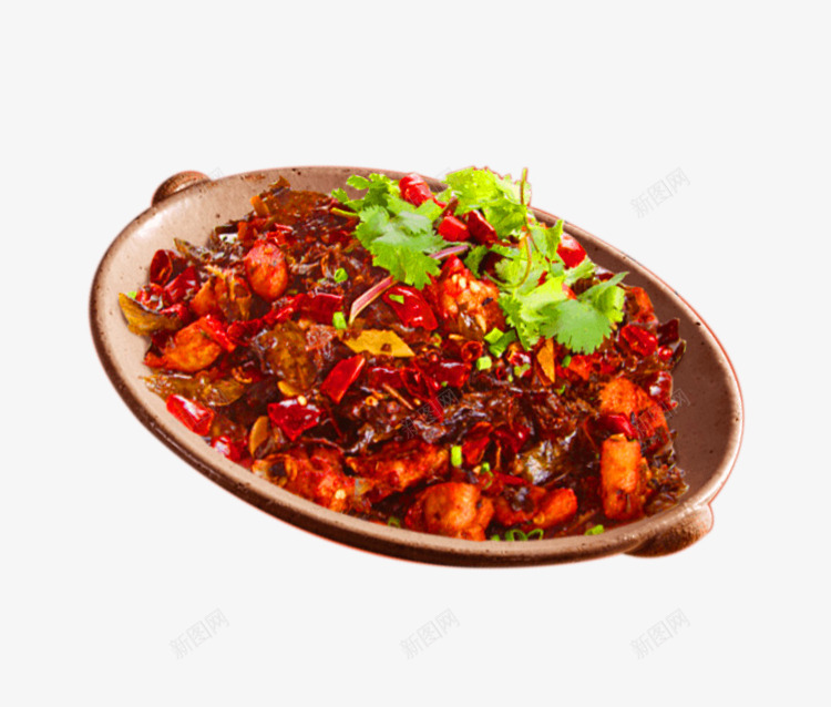 香辣红烧肉png免抠素材_88icon https://88icon.com 免抠PNG图片 红烧肉 美食 辣椒 食物