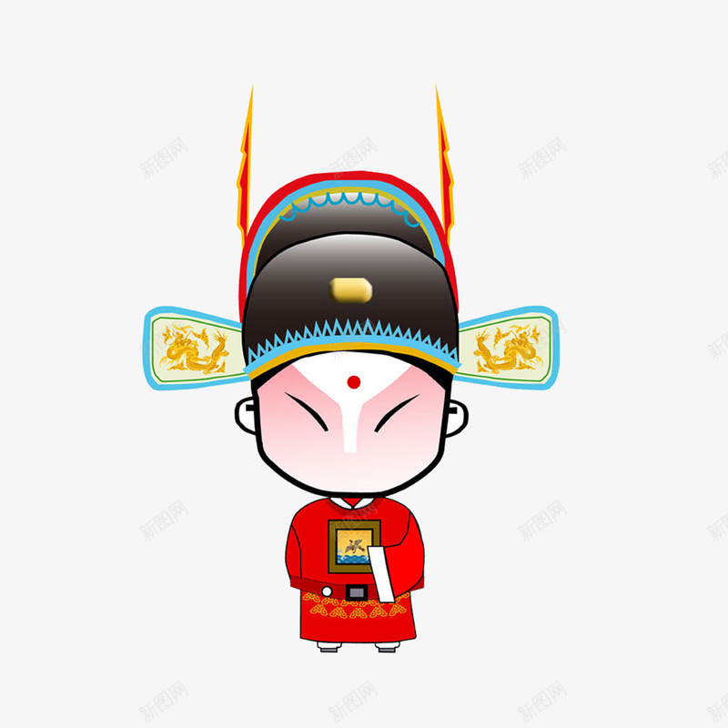 卡通人物png免抠素材_88icon https://88icon.com Q板京剧人物 中国风 京剧脸谱 卡通人物 可爱卡通形象