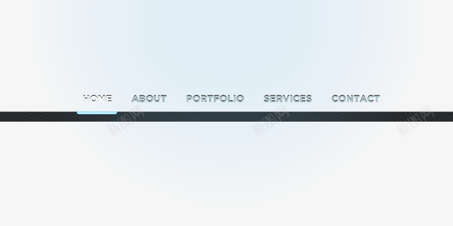 简约导航栏菜单栏PSD源文件png免抠素材_88icon https://88icon.com 导航栏设计 简约ui导航栏 菜单栏设计