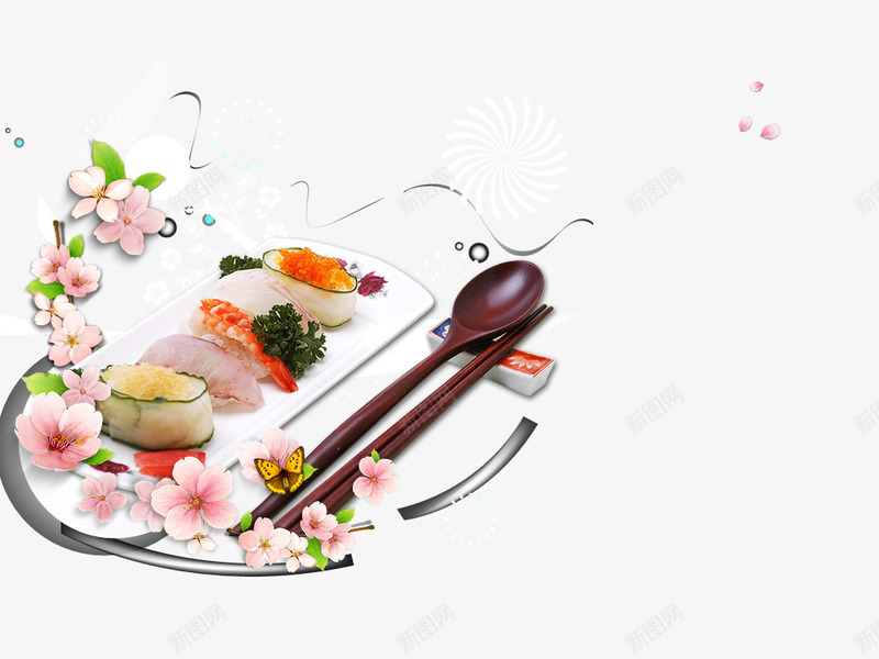 韩国美食网页png免抠素材_88icon https://88icon.com 网页广告 网页模板 网页素材 美食 韩国美食 食物