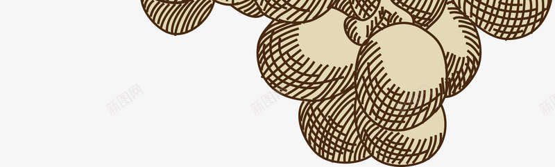 手绘速写一串葡萄元素矢量图ai免抠素材_88icon https://88icon.com 一串葡萄 复古 手绘 欧式 欧式复古 素描 素描风格 绘画 美术复古插画 葡萄 设计 矢量图