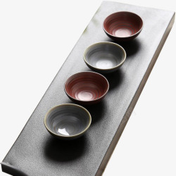日式陶瓷茶杯素材