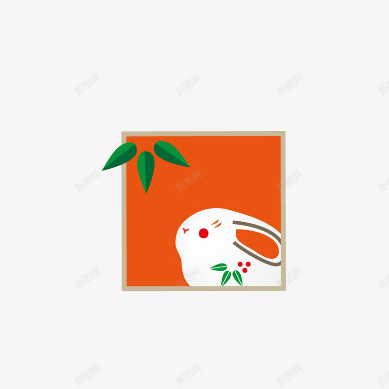 日式和风片png免抠素材_88icon https://88icon.com 兔子 卡通 卡通设计 和风 富士山 广告设计 扁平 日式 日式和风矢量素材图片免费下载 日本 素材 设计
