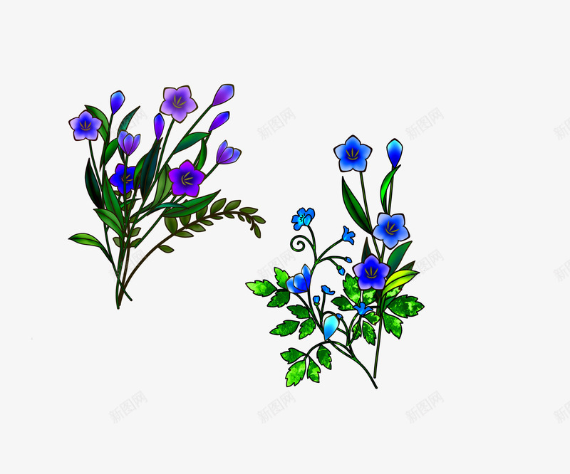 日式和风花朵png免抠素材_88icon https://88icon.com 传统手绘 和风 和风花纹 日本 水彩 花 花卉