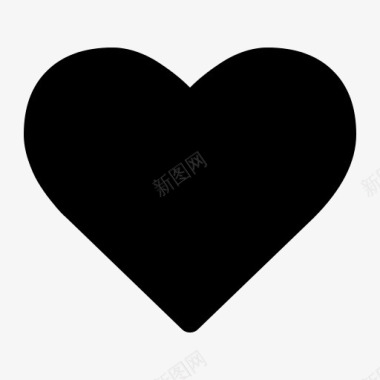 heart心形标志图标图标