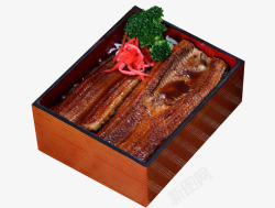 日式鳗鱼饭素材
