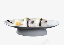 不规则盘子寿司素材