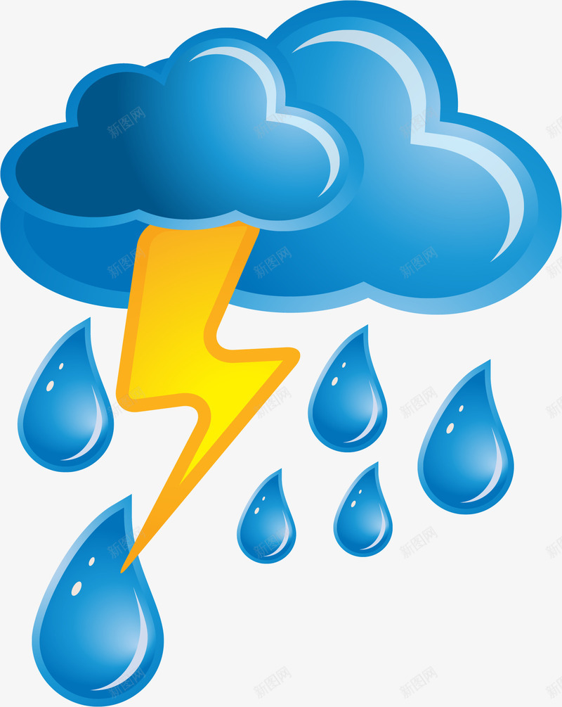 可爱小清新装饰海报装饰白云png免抠素材_88icon https://88icon.com PPT模板设计 卡通装饰 封面设计 小清新插画 广告设计 文艺风装饰图案 海报设计 白云打雷下雨