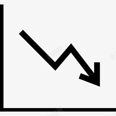 孔雀图形数据分析下行线图形图标图标