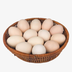 一篮子鸡蛋素材