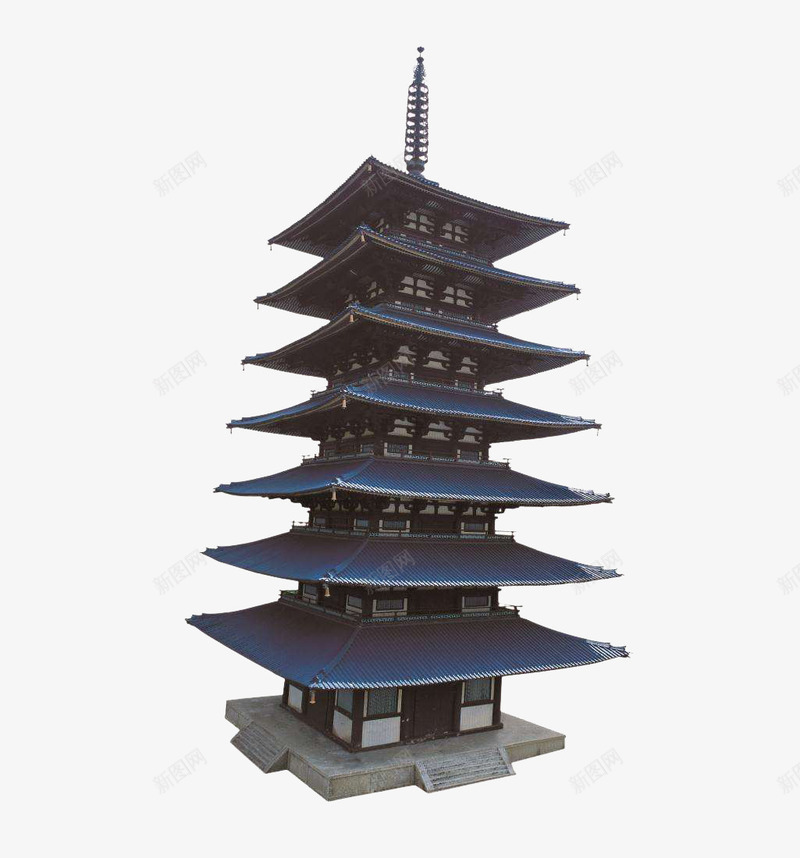 日本多层塔式建筑png免抠素材_88icon https://88icon.com 塔式 多层 建筑 日本