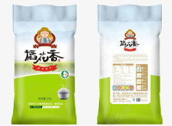 五常特产稻花香米素材
