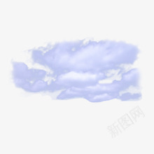 天空中的云朵png免抠素材_88icon https://88icon.com 云朵 创意蓝色白云 唯美天空免抠 唯美天空背景 天空 紫色