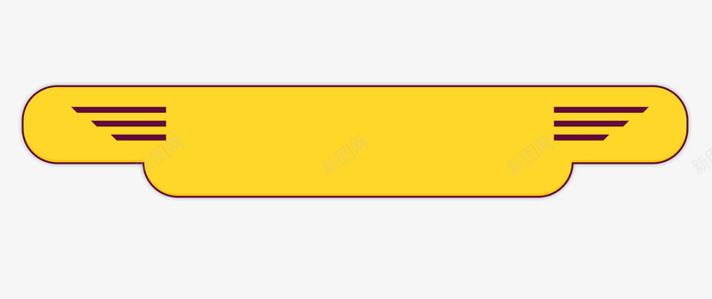 卡通黄色边框png免抠素材_88icon https://88icon.com 不规则图形边框 卡通 卡通边框 翅膀边框 边框 黄色 黄色边框