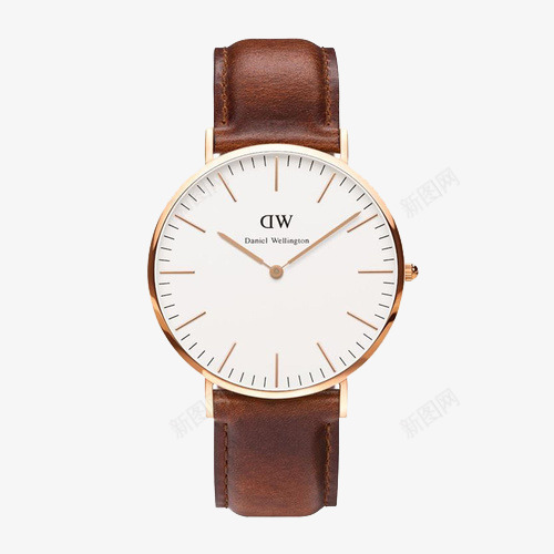 丹尼尔惠灵顿经典绅士系列男士真png免抠素材_88icon https://88icon.com Daniel Wellington 丹尼尔惠灵顿 男士真皮石英表 经典绅士系列