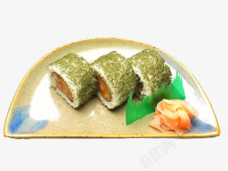 美味寿司卷摄影素材