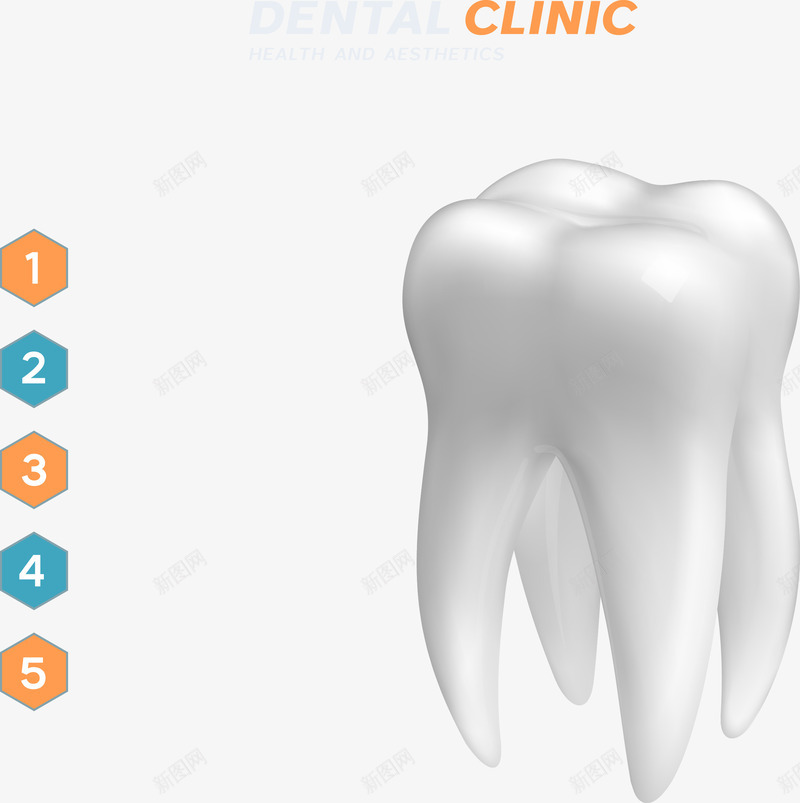 牙齿信息图表矢量图ai免抠素材_88icon https://88icon.com 3D信息图表 PPT图形 信息标签 创意信息图表 商务信息图表 商务金融 演示图形 牙科图表 牙齿 现代商务 矢量图