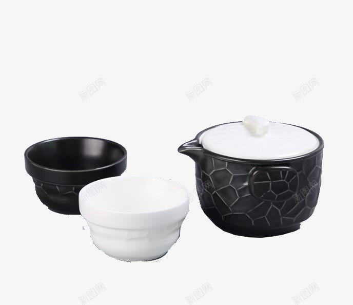 粗陶旅行茶具png免抠素材_88icon https://88icon.com 一壶两杯 办公便携茶具 功夫茶具简约日式 快客杯